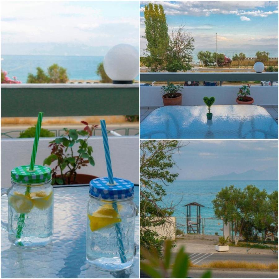 Kalamitsa Beach View Kavala Exterior photo