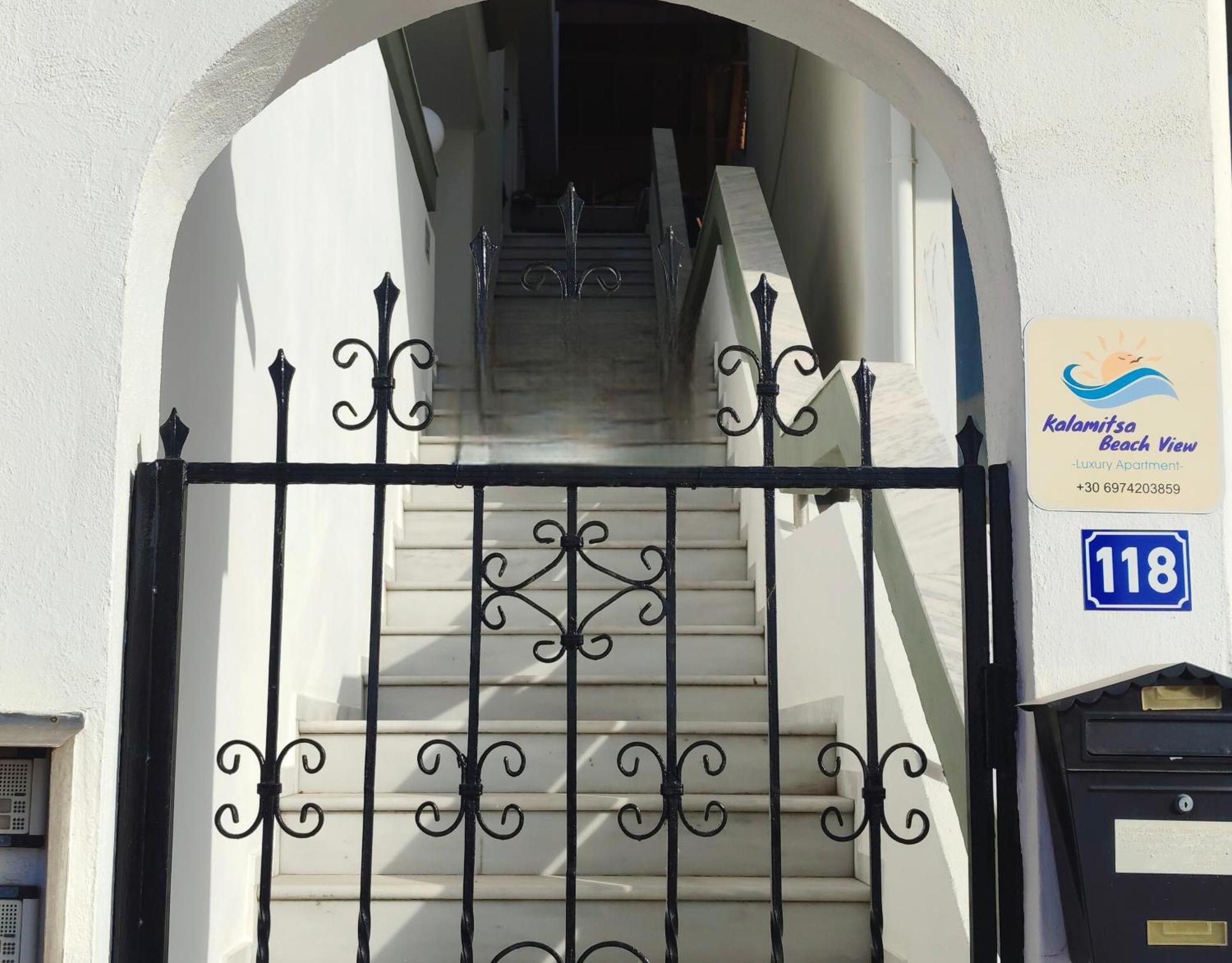 Kalamitsa Beach View Kavala Exterior photo