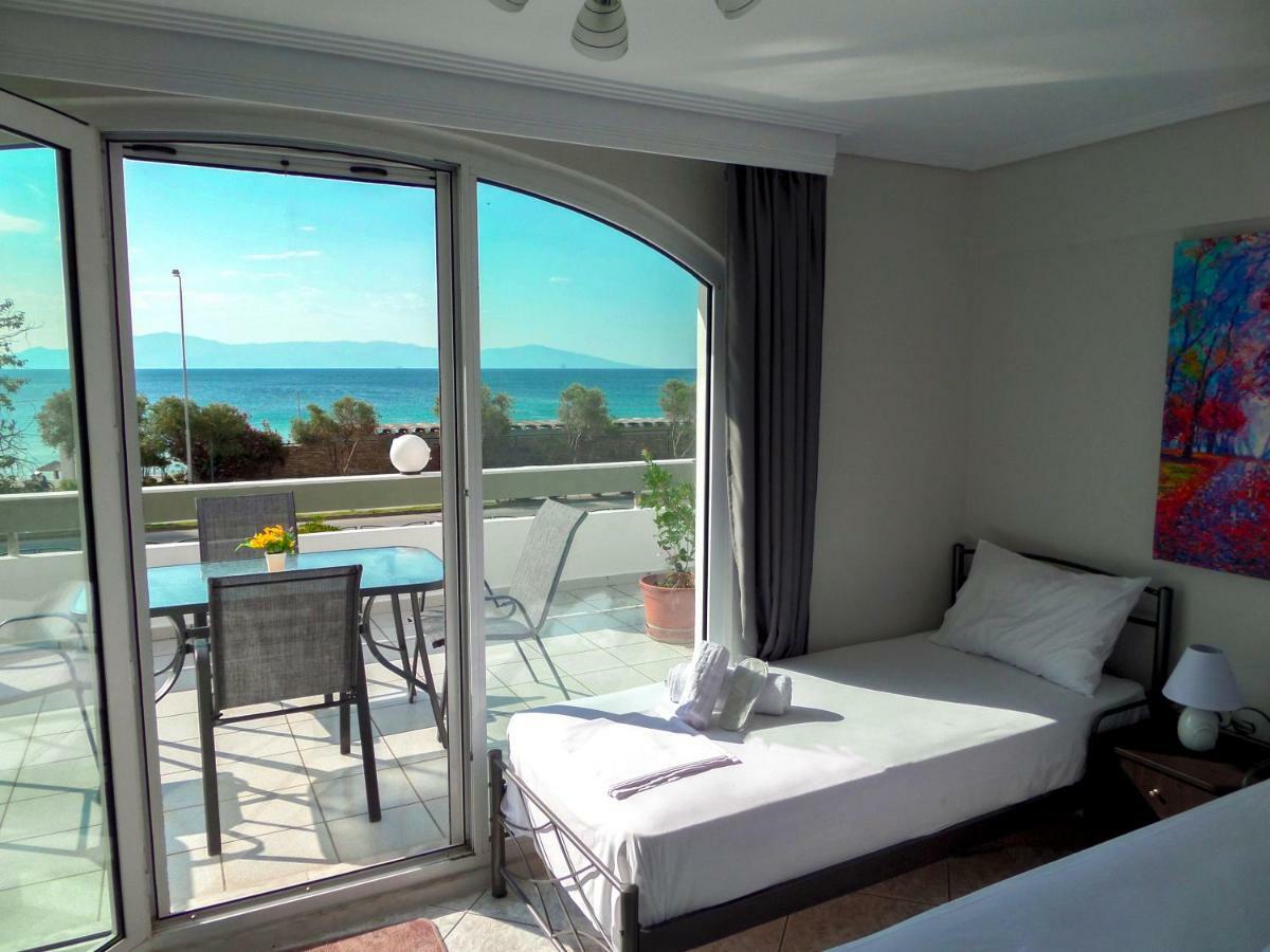 Kalamitsa Beach View Kavala Exterior photo