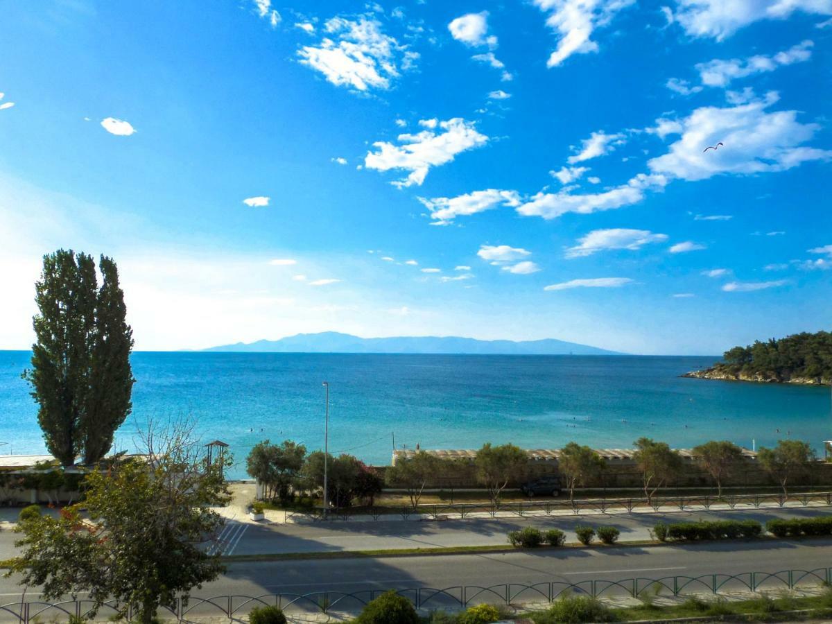 Kalamitsa Beach View Kavala Exterior photo